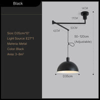 Nordic minimalist LED chandelier for dining table