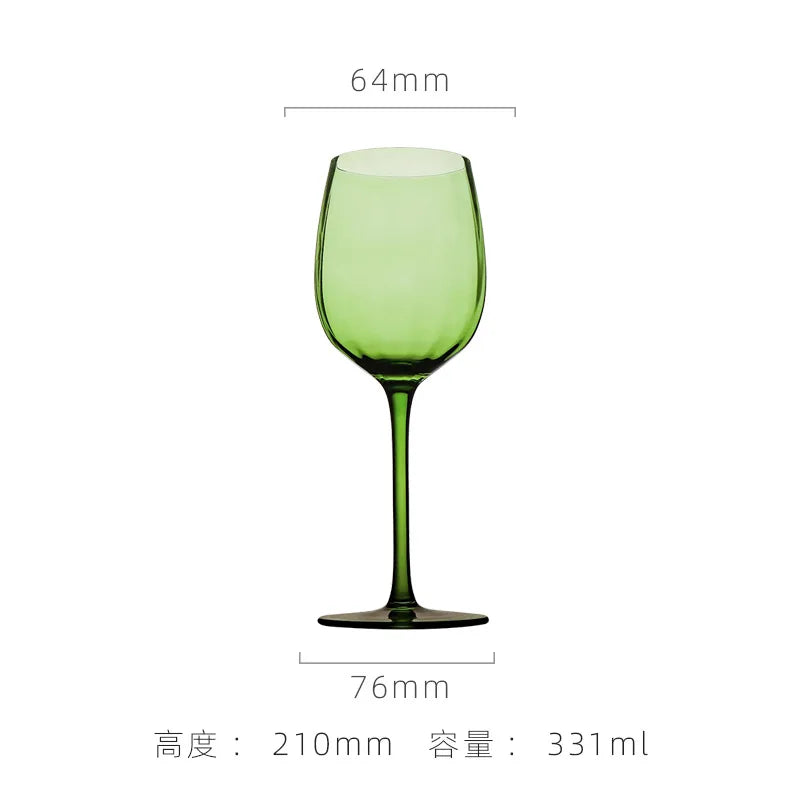 Verre à whisky vintage cristal motif vertical design
