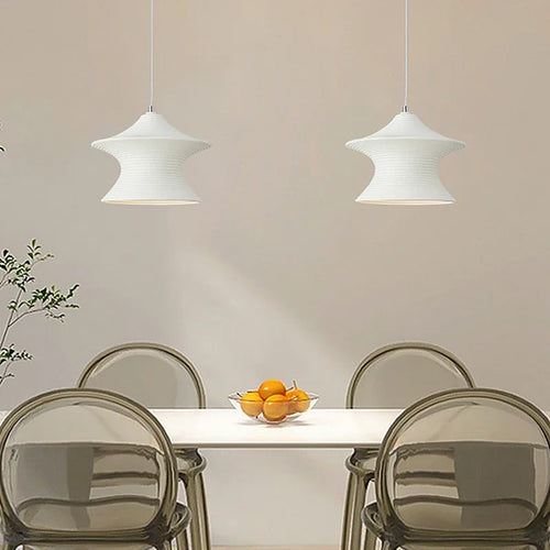Minimalist nordic wabi sabi chandelier for modern interiors - vue 2 sur 9