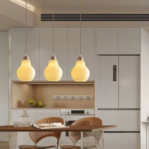 Suspension Nordique LED Bois - vue 3 sur 22
