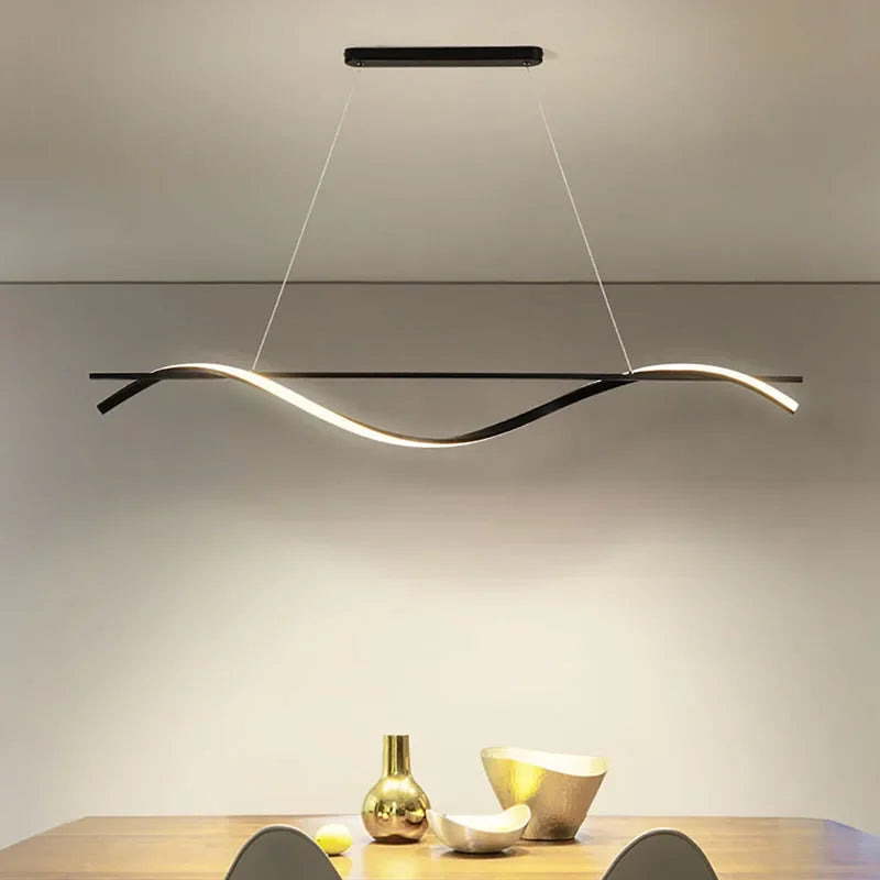 suspension à led moderne pour décoration intérieure élégante - vue 7 sur 10