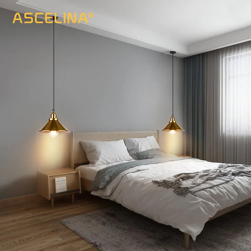 lustre industriel rétro à trois têtes suspendues pour maison - vue 4 sur 16