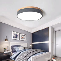Modern round multicolour nordic LED surface mount ceiling light