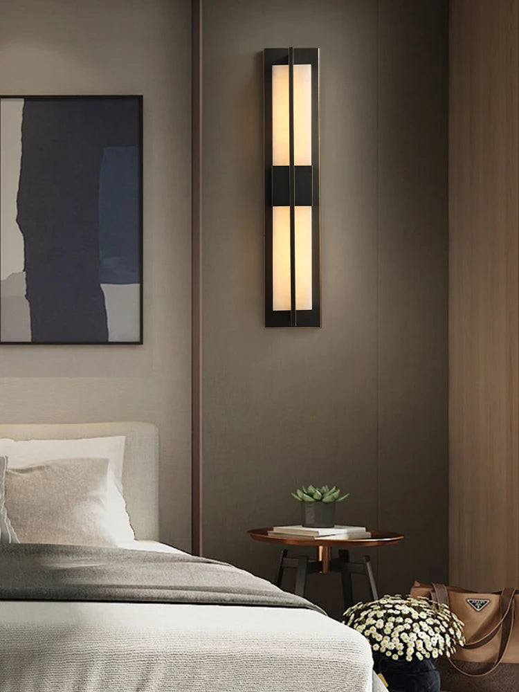 applique murale en marbre naturel design élégant pour intérieur moderne - vue 5 sur 8