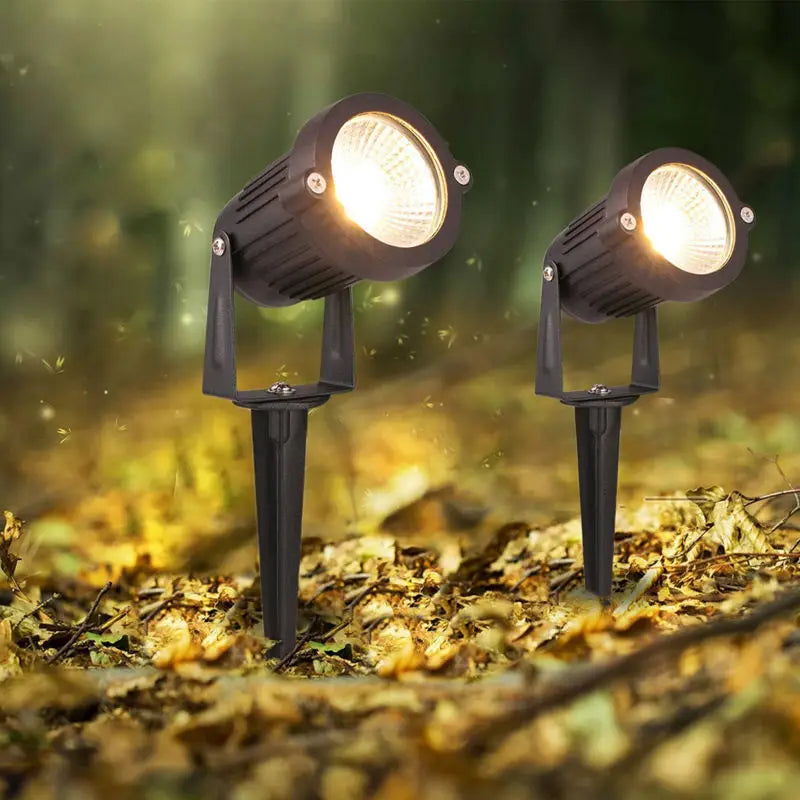 lot de 8 lampes led pour extérieur résistantes à l'eau