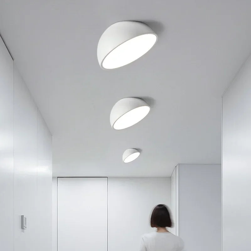 plafonnier moderne rond nordique à gradation pour décoration intérieure - vue 3 sur 14