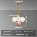 Modern Moon Bubble Pendant, Living Room Dining Room Home Decoration Lighting, LED Pendant