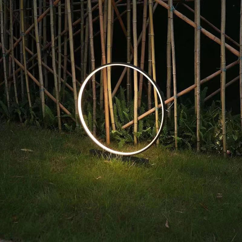 lampe de jardin moderne étanche pour éclairage extérieur - vue 4 sur 7