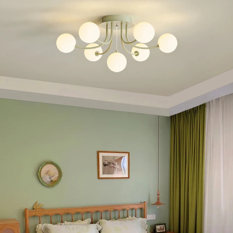 plafonnier led moderne romantique pour décoration intérieure - vue 5 sur 13