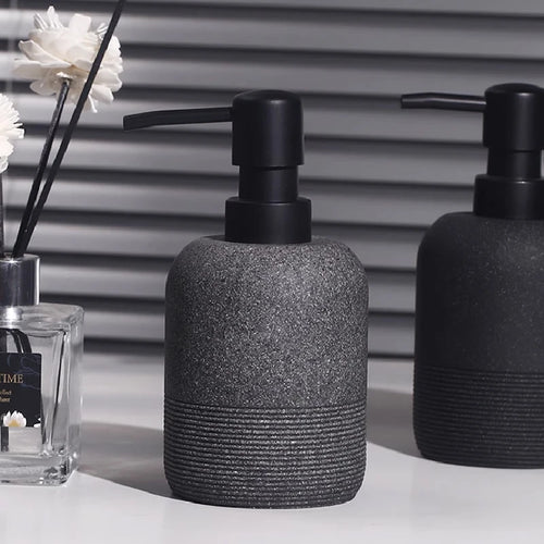 bouteille d'émulsion en grès pour salle de bain luxe - vue 6 sur 11