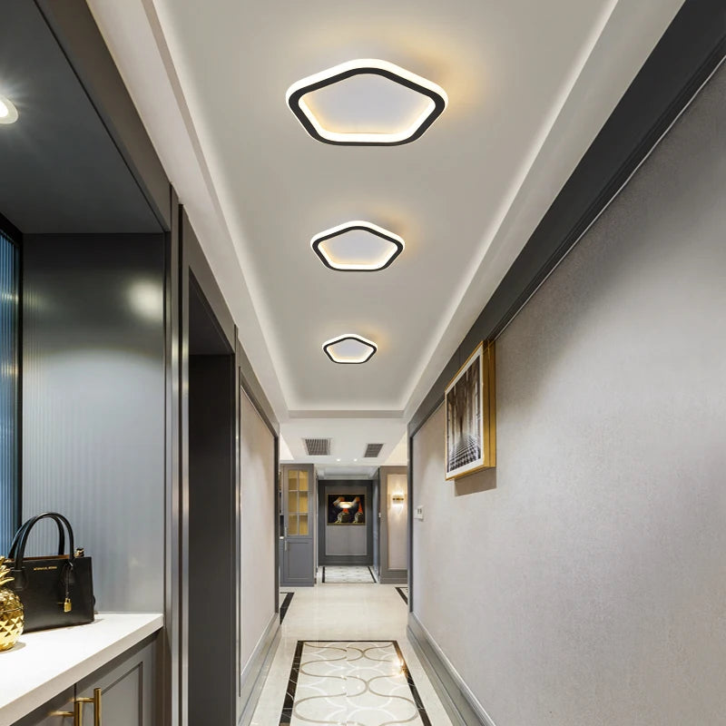 plafonnier moderne pour extérieur design simple et élégant - vue 5 sur 14