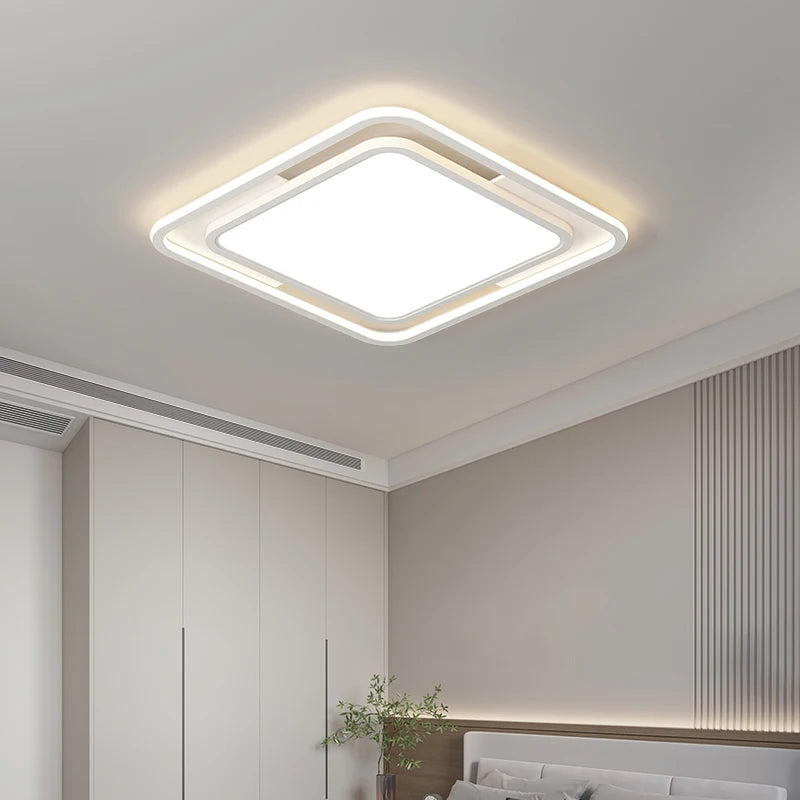 plafonnier moderne lumineux pour un éclairage décoratif élégant - vue 4 sur 8