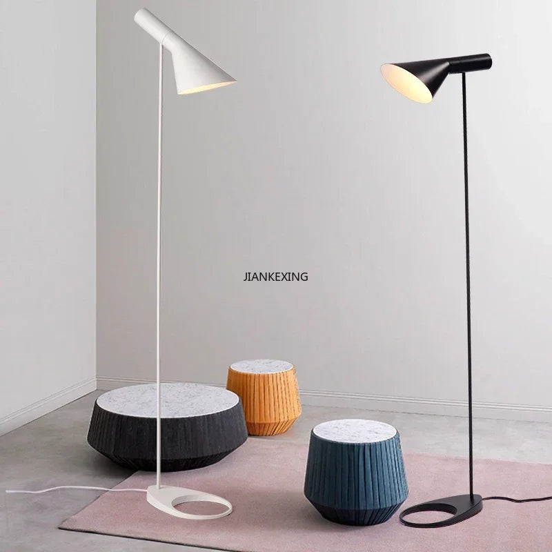 lampadaire led design arne jacobsen pour décoration moderne - vue 3 sur 12