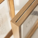 Wall-Hanging, Desktop Solid Wood Photo Frame Transparent Acrylic Frame For Framing Photos, Paintings, Posters, Certificates