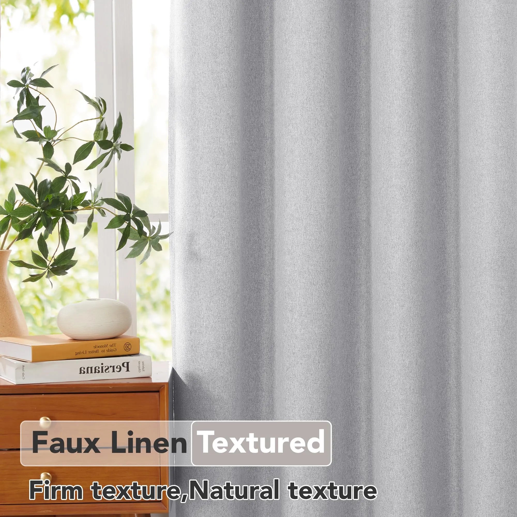 Rideau occultant sur mesure extra long antibruit moderne - vue 10 sur 10