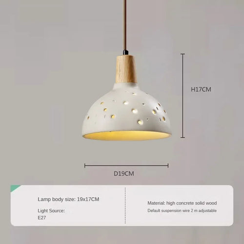 lustre moderne en bois et marbre pour intérieur élégant - vue 15 sur 14