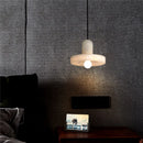 Small modern Spanish natural marble pendant light LED 2023 for dining room or restaurant