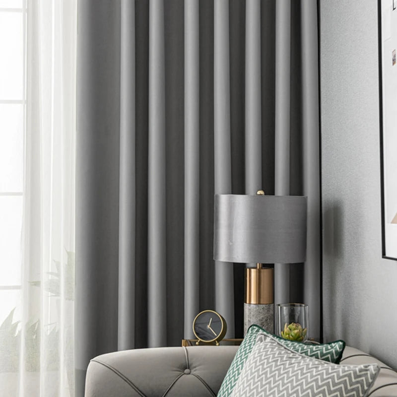 Rideau occultant moderne haute occultation pour chambre salon - vue 5 sur 10