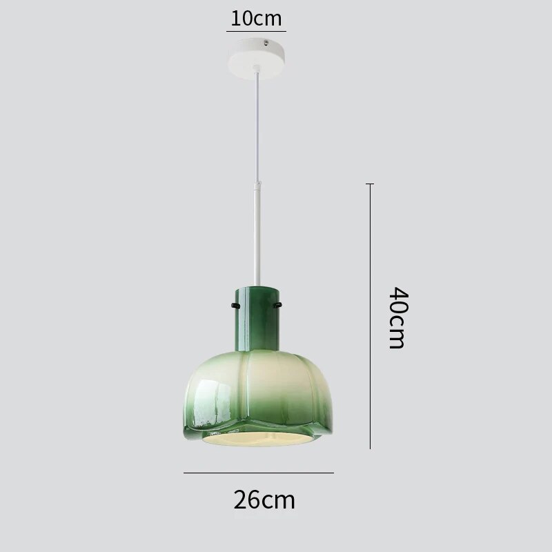 Lampe suspension restaurant rétro nordique - vue 7 sur 11