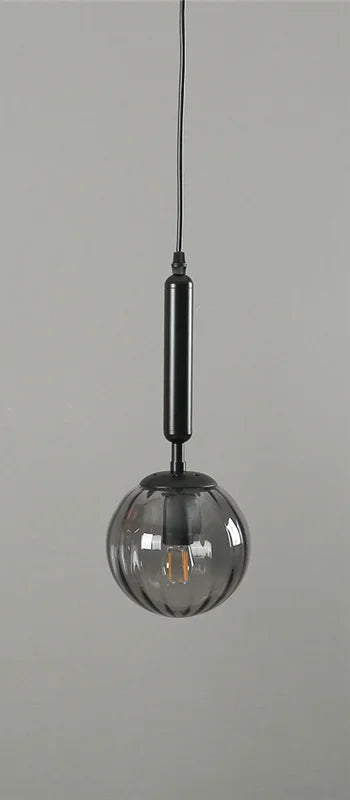 Vintage LED glass ball chandelier for modern decor