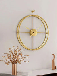Large Silent Wall Clock, Modern Design Clocks, Home Decor, Office, Hanging Wall Watch, European Style, 55cm