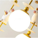 suspension à led créative style nordique pour chambre enfant