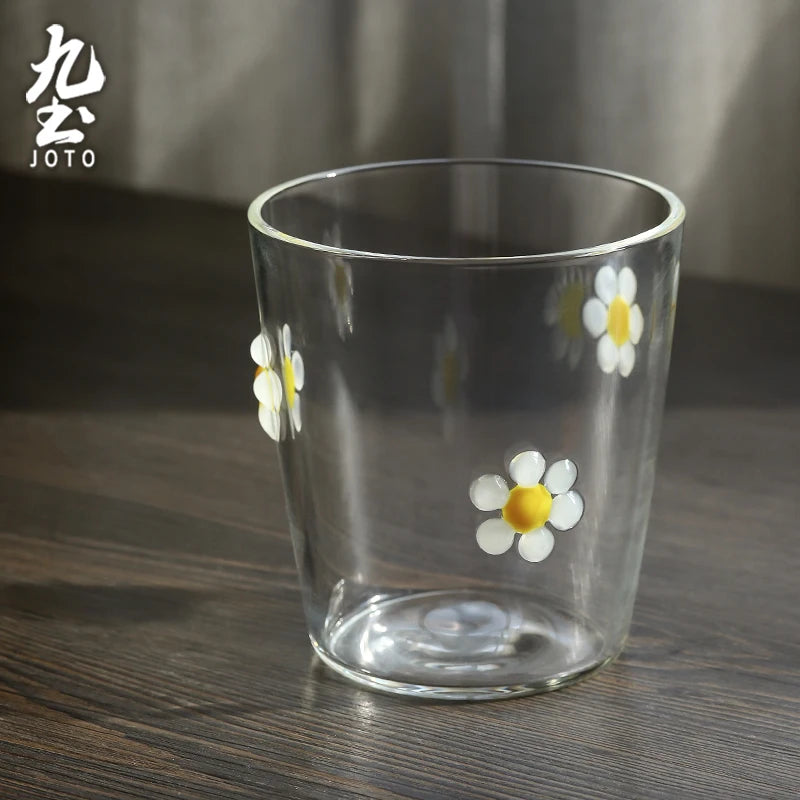 Verre à boire strié résistant chaleur style moderne - vue 3 sur 7