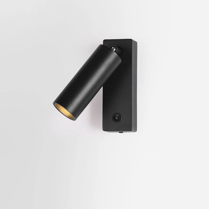 Applique murale avec spot cylindrique à LED directionnel