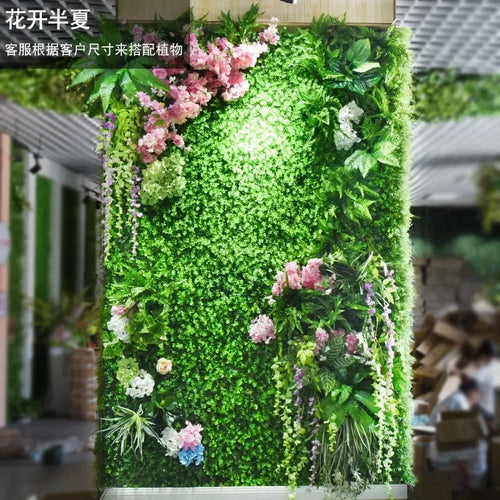 décoration végétale murale verte pour intérieur élégant - vue 18 sur 25