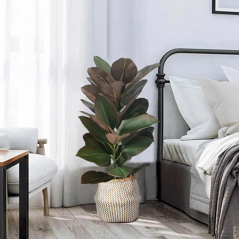 branches artificielles de ficus tropical pour décoration intérieure et extérieure - vue 3 sur 10