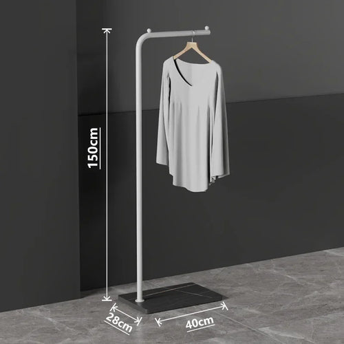 porte-vêtements nordique léger et moderne pour rangement élégant
