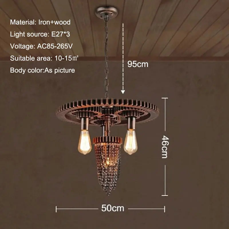 Vintage Style industriel fer Art plomberie suspension lampe Restaurant café Bar Table équipement créatif suspension lumières soutien-gorge