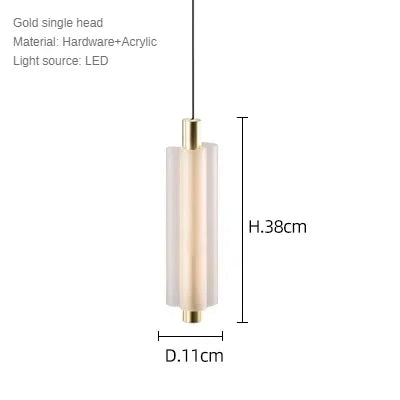 suspension en acrylique haut de gamme pour éclairage intérieur moderne - vue 13 sur 12