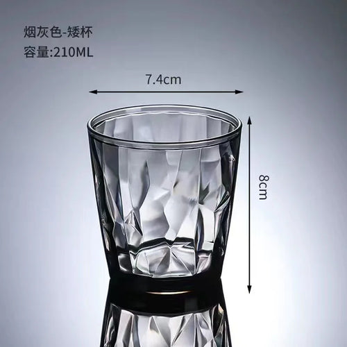 Verres incassables acrylique reutilisables pour vin biere jus