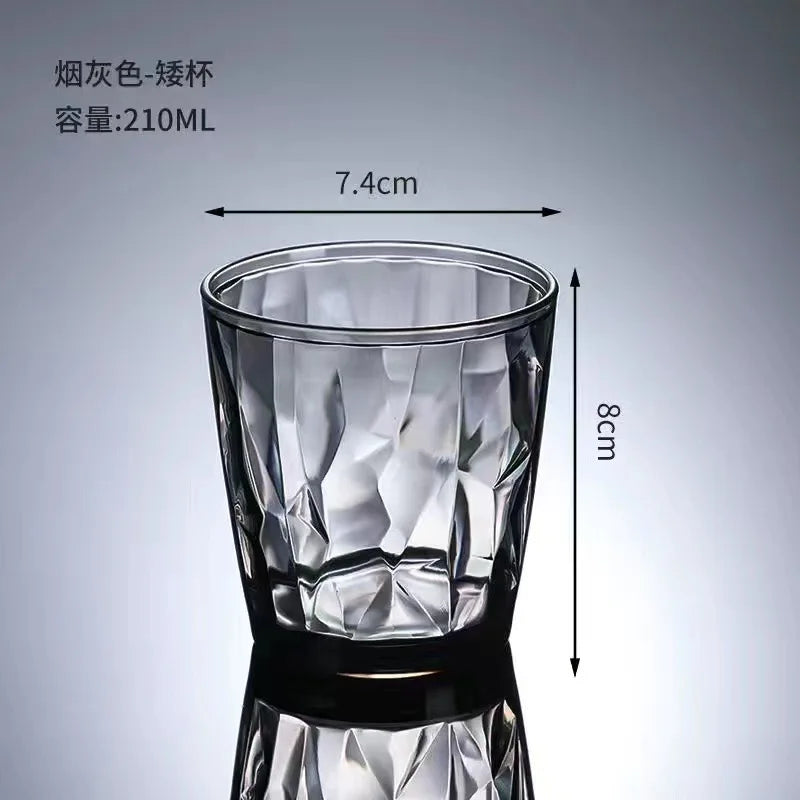 Verres incassables acrylique reutilisables pour vin biere jus - vue 10 sur 22