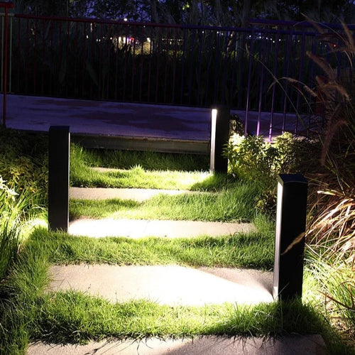 lampadaire led étanche pour éclairage extérieur de jardin - vue 5 sur 10
