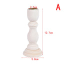 Candlesticks Holderng Decorations, Retro Wood Classic Weddi candle holders Holders home decor