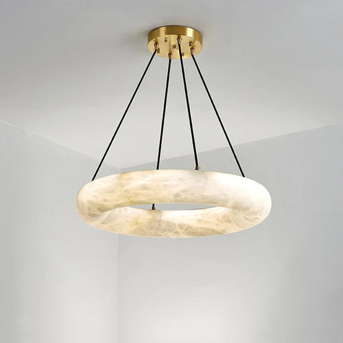 lustre en marbre naturel espagnol pour hôtel luxueux