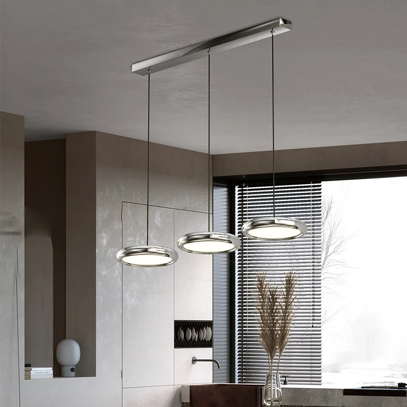 Suspension LED design créatif minimaliste pour divers endroits