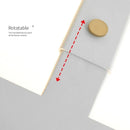 applique murale led moderne étanche pour miroir rotative et lumineuse