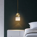 Creative personalised minimalist copper chandelier for modern decor