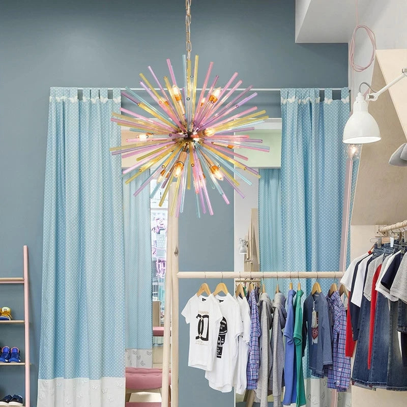 suspension pissenlit moderne créative pour décoration intérieure - vue 5 sur 9