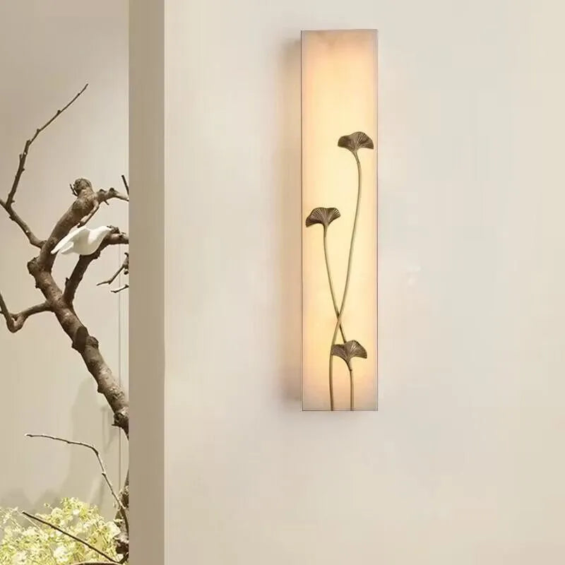 applique murale vintage en marbre à led pour extérieur jardin et cour - vue 2 sur 15