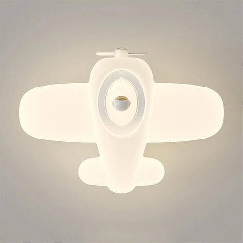applique murale led en forme d'avion ou d'étoile pour enfants - vue 6 sur 9
