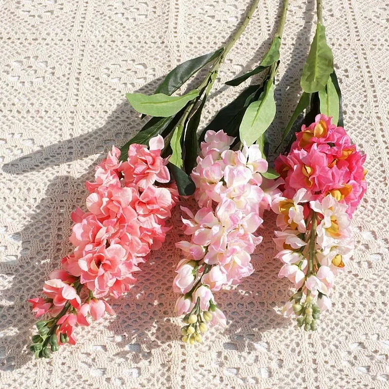 fleurs artificielles en soie pour mariage et décoration festive - vue 5 sur 12