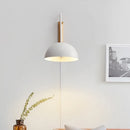 Minimalist Scandinavian swing arm decorative iron wall lamp