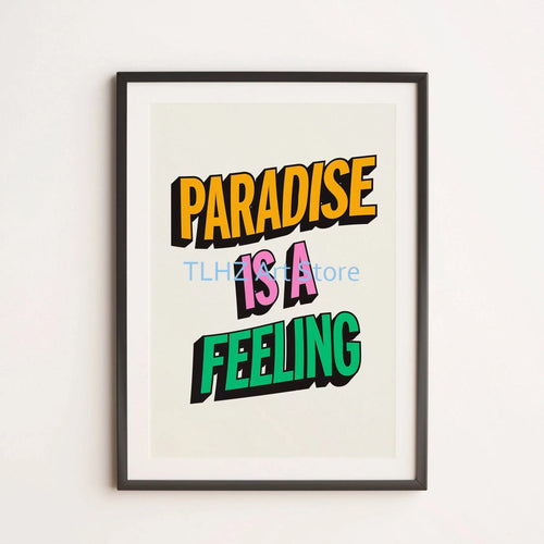 Retro funny fashion dog art poster colourful decorative wall art