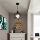 Minimalist metal pendant light for modern interior decor