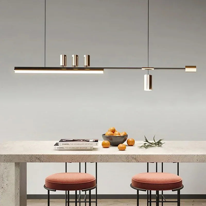 Modern minimalist nordic chandelier for interior decor - vue 5 sur 16