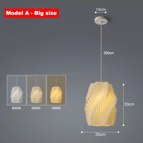 lustre créatif moderne suspendu restaurant cuisine chambre enfants déco éclairage - vue 12 sur 15